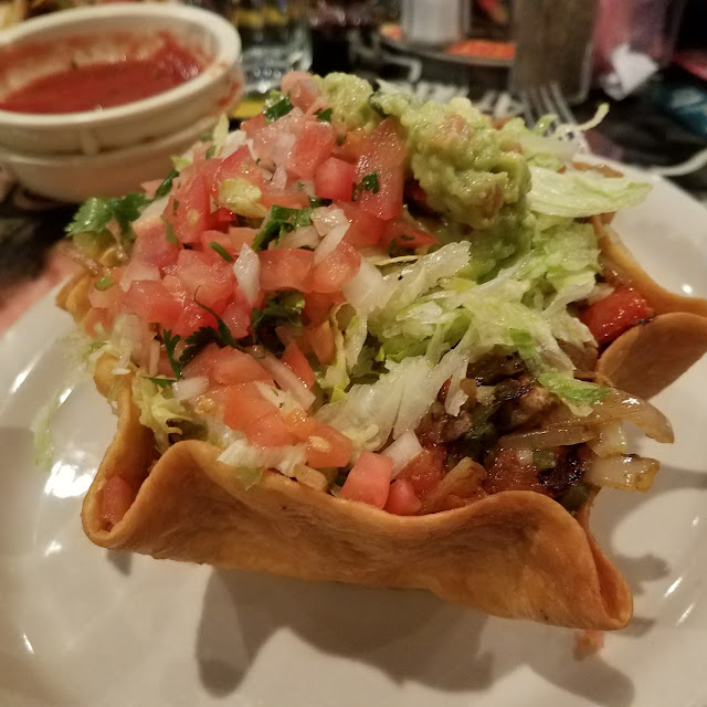 Vegetarian Taco Salad Made Vegan