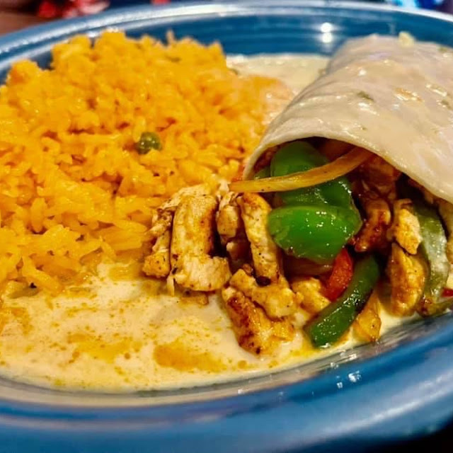 Chicken Fajita Burrito