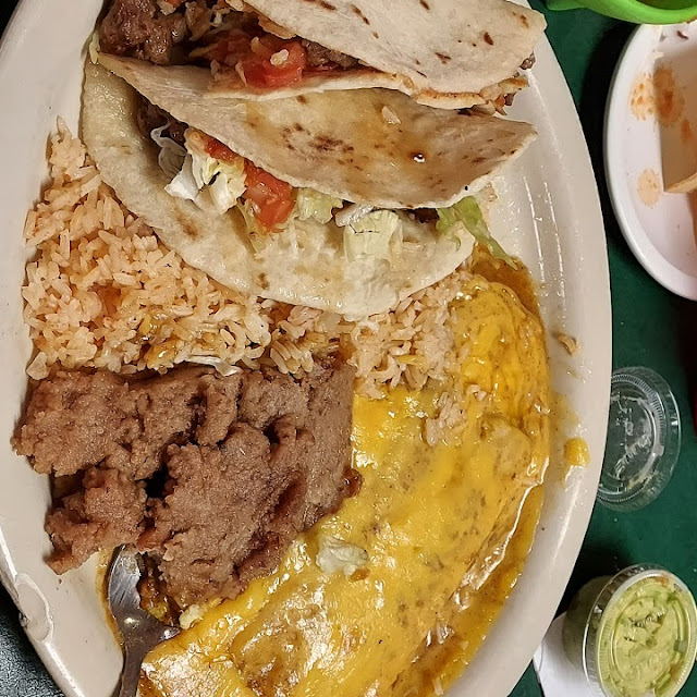 Cheese Enchiladas Plate
