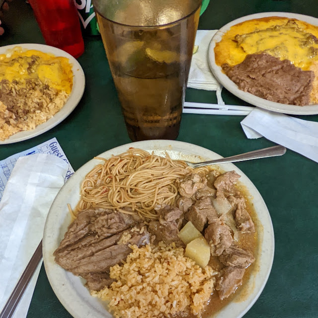 Carne Guisada Plate