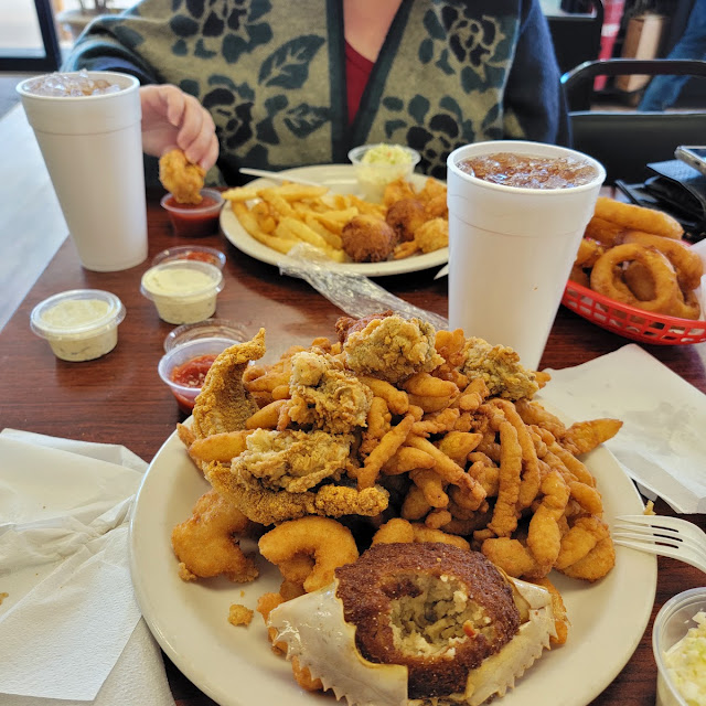 The Feast Maybe It Had Almost Everything Shrimp Fish Ans Seafood Gumbo Is Da Bomb