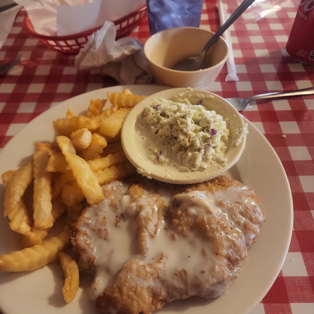 Country Fried Steak with White Gravy