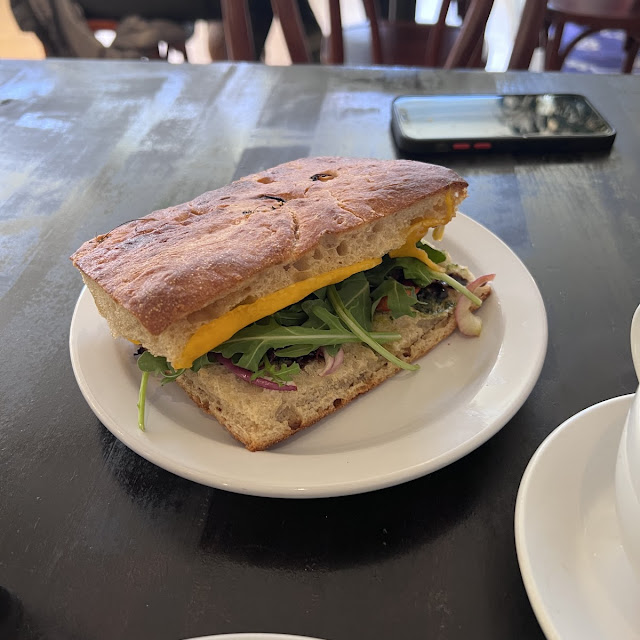 Pesto Focaccia Sandwich