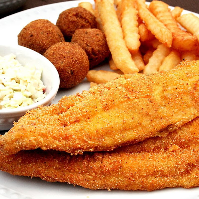 Fried Fish Plate
