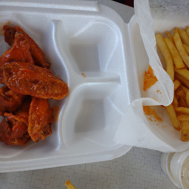 Hot Wings and Fries