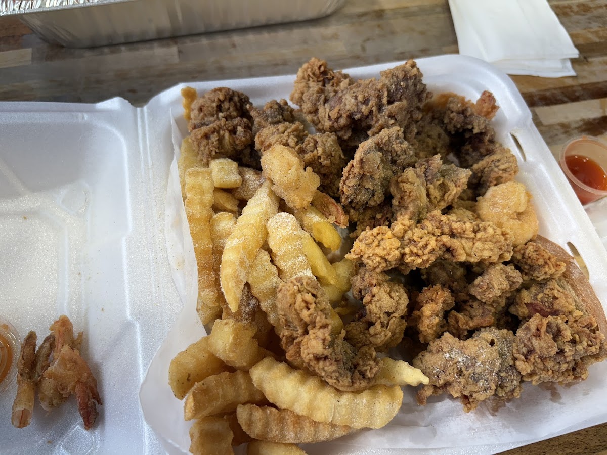 Lemon Pepper Fish and Chicken Albany