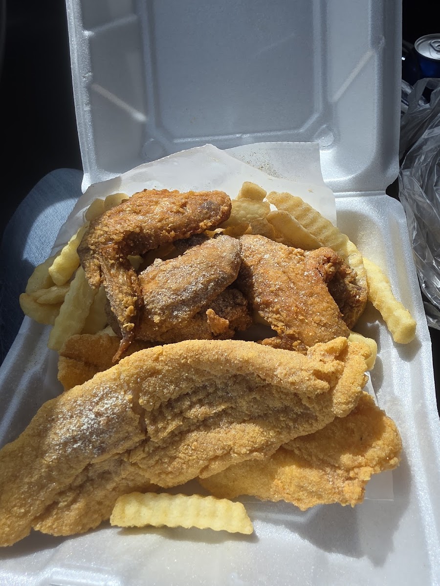 Lemon Pepper Fish and Chicken Albany