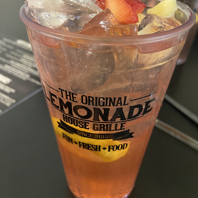 Strawberry Sunset Lemonade
