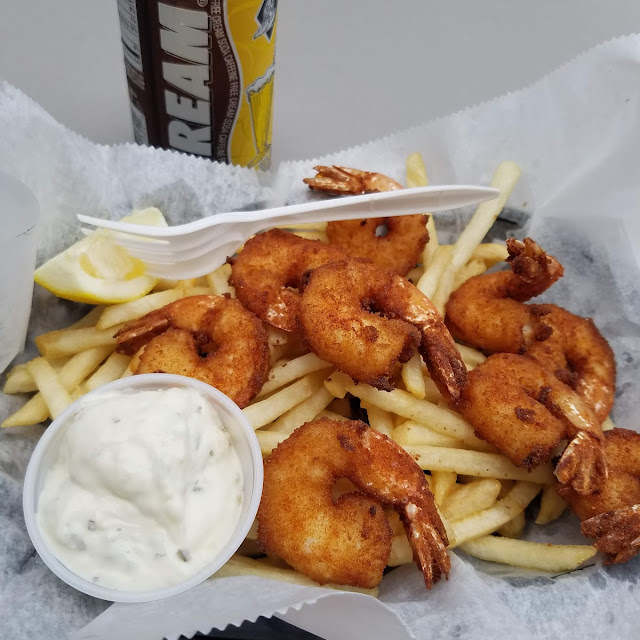 Fried Shrimp and Fries