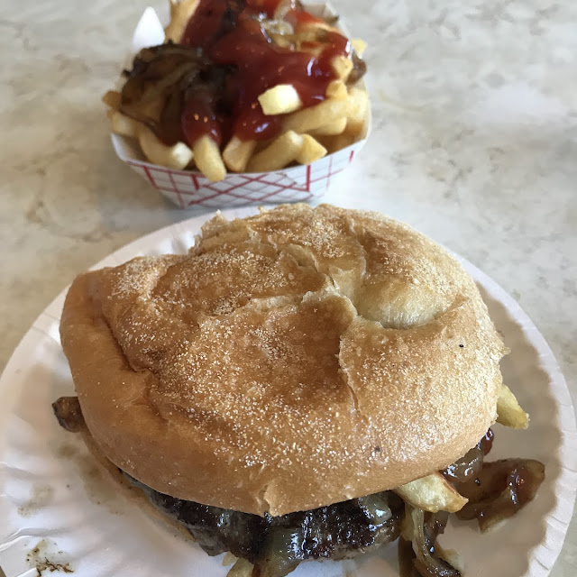 Burger and Fries