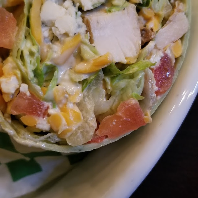 Chicken on Spinach
