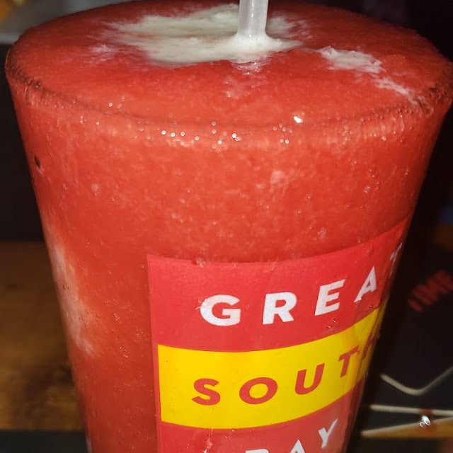 Miami Vice with a Floater of Dark Rum mmmm