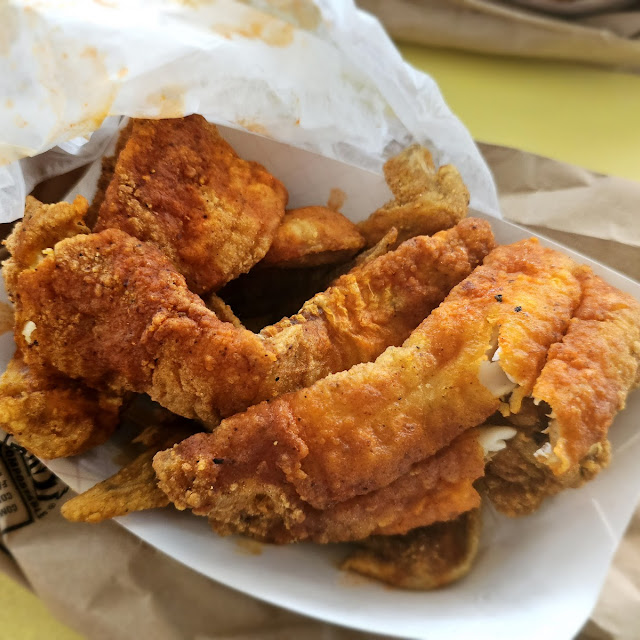 Chicken Wing and Fish