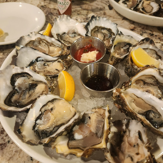 Baja Raw Oysters on the Half Shell
