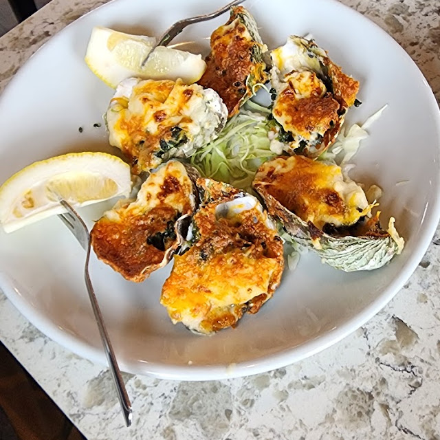 Oysters Rockefeller
