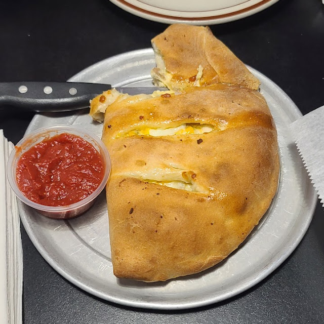 Calzone Five Cheese with Sausage