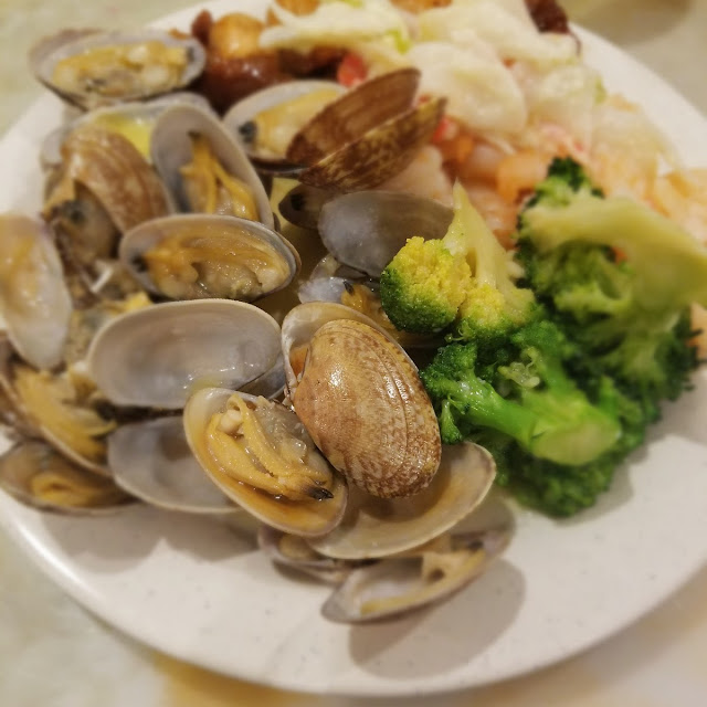 Clams and Shrimp