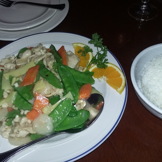 Chicken with Snow Peas