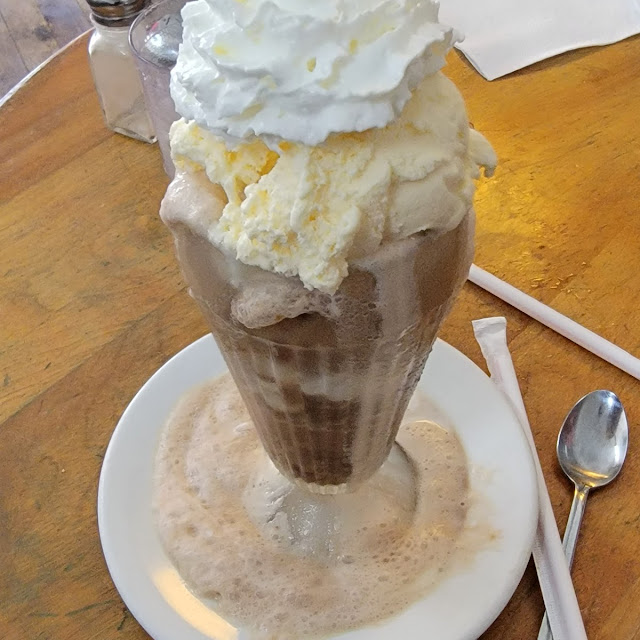 Chocolate Ice Cream Soda