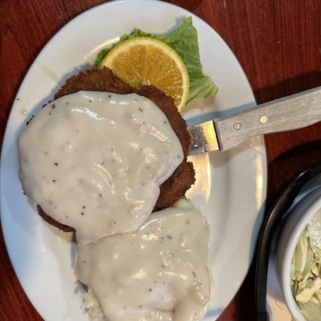 Chicken Fried Steak and Eggs