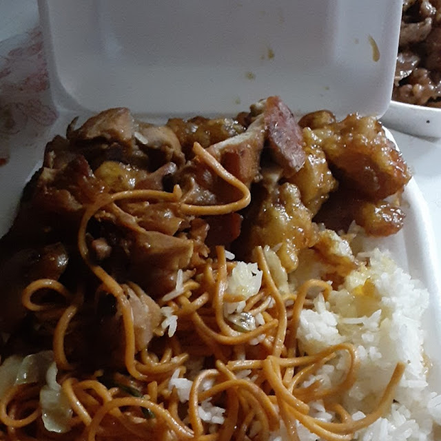 Teriyaki Chicken and Orange Chicken