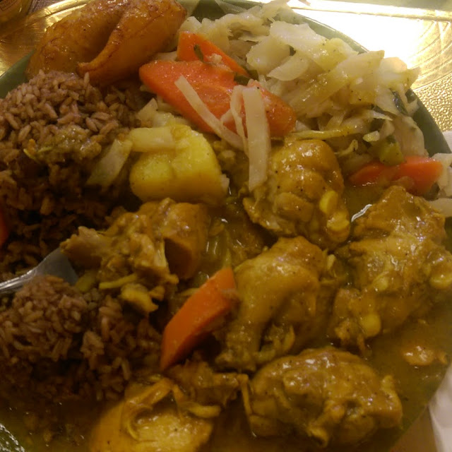 Stew Beef Curry Chicken