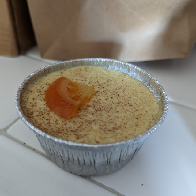 Tangerine Flan