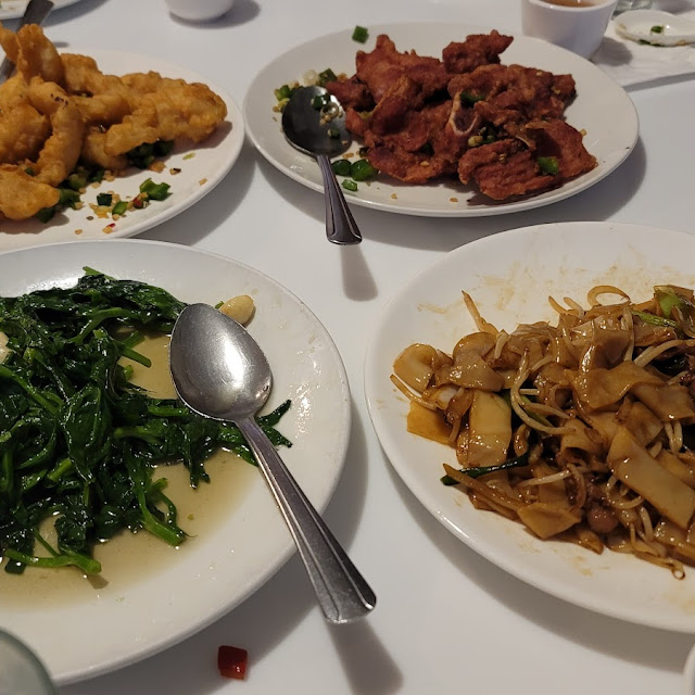 BBQ Pork Fried Rice Salt Pepper Fish Stir Fried Beef Noodle Garlic Pea Shoot