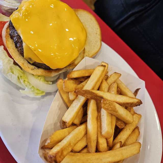 Cheeseburger and Fries