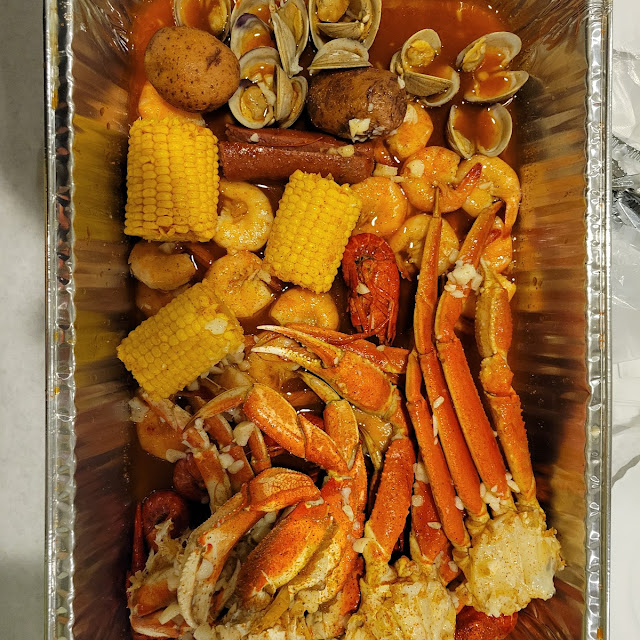 Boiled Crawfish & Whole Shrimp