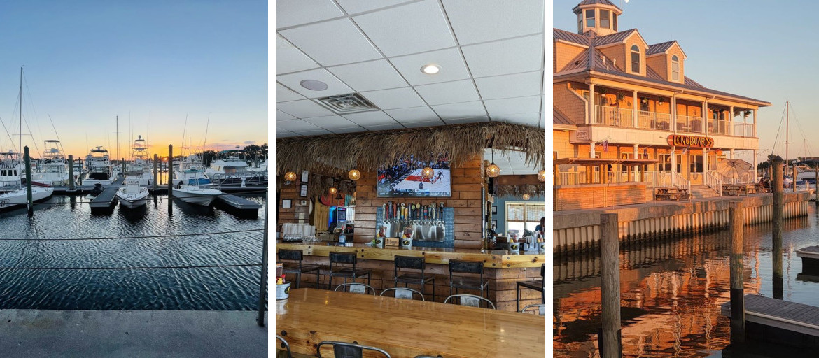 Longboards East Beach Waterfront Dining and Tiki Bar