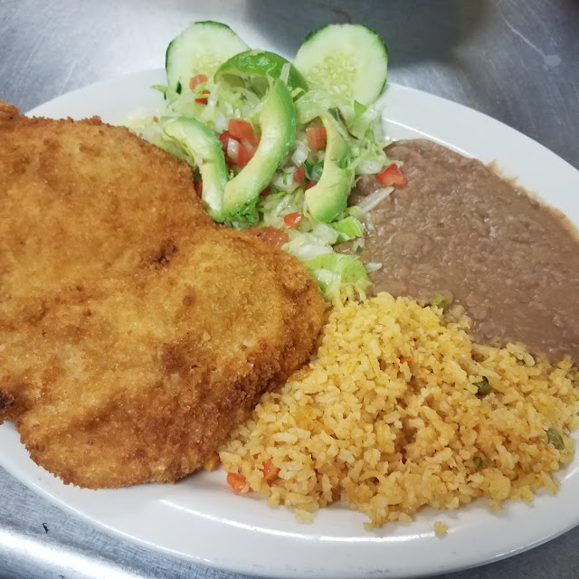Pechuga Empanizada Fried Breaded Chicken