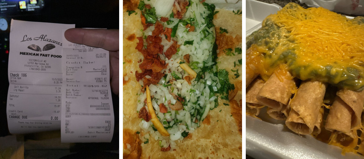 Los Alazanes Mexican Food Victorville