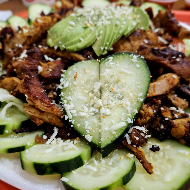 Cucumbers on a Chicken Salad