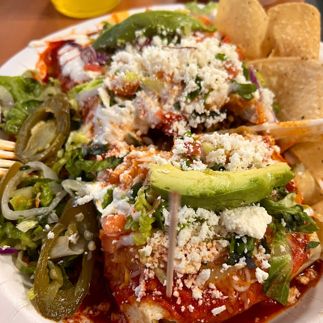 La Burrito with Chorizo