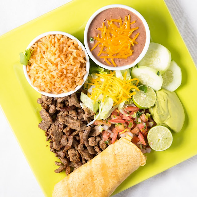 Carne Asada Combo Plate