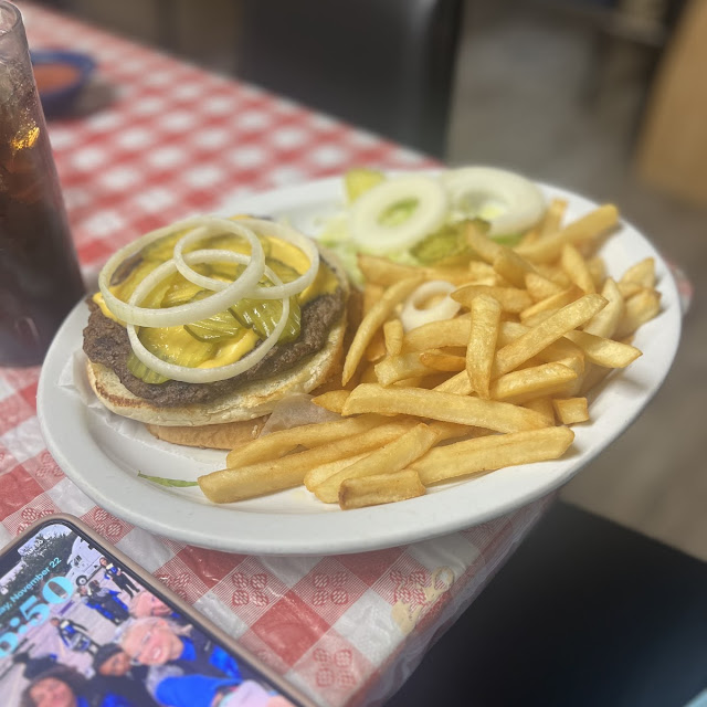 Cheeseburger and Fries