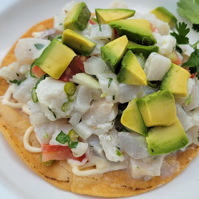 Ceviche Tostada