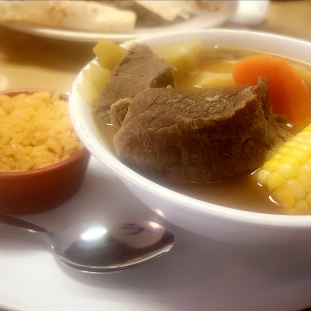 Caldo De Res w Rice