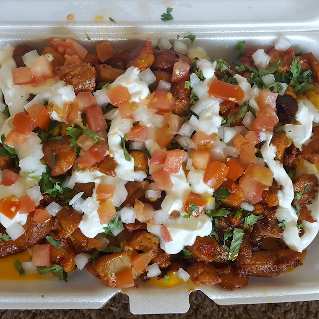 Mini Loaded Nachos Chicken Fajita