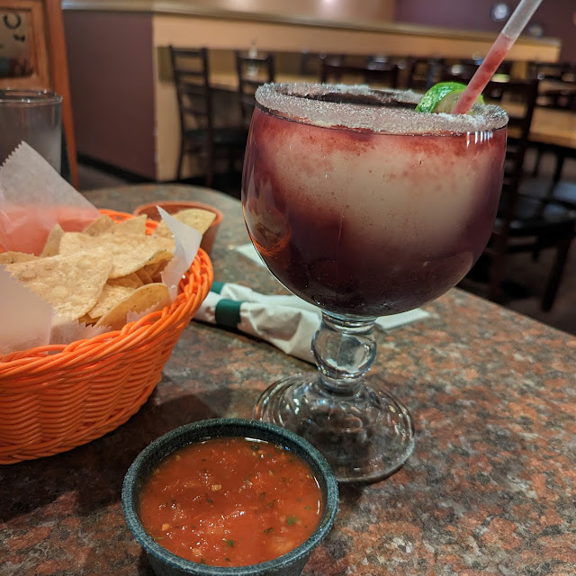 Chips and Salsa Sangria Margarita
