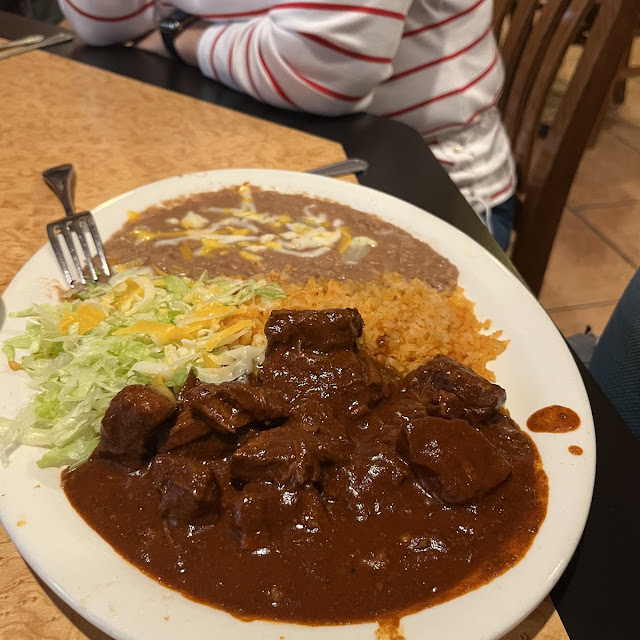 Red Chile Beef Plate