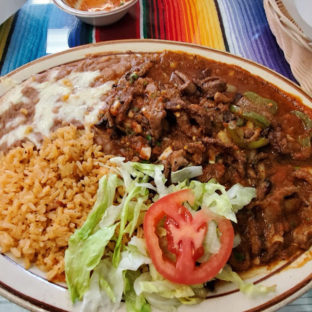 Chili Relleno and Tostada Plate