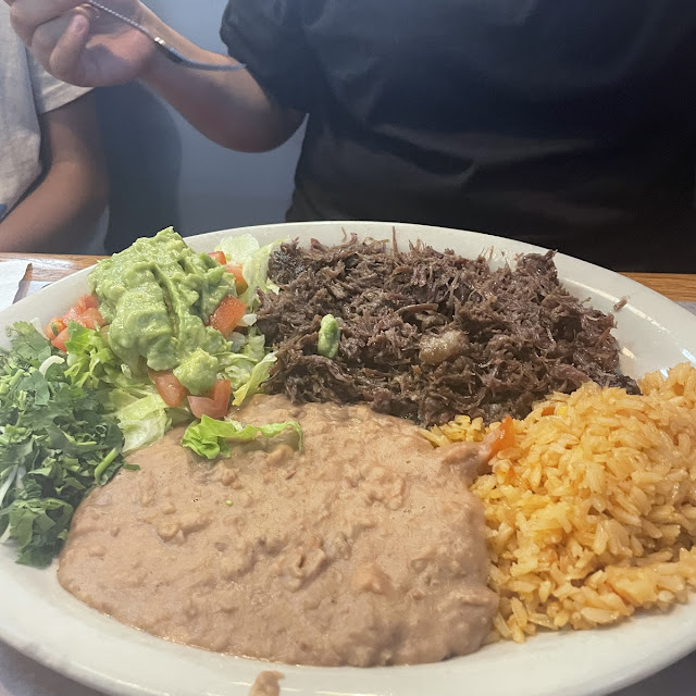 Lunch Barbacoa Plate