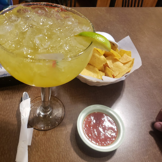 Margarita and Chips and Salsa