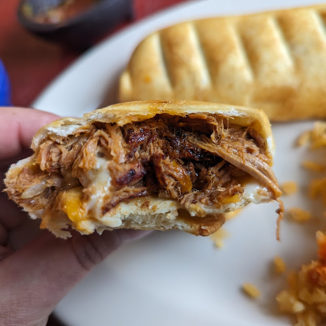 Shredded Beef Chimichanga Steak Taco & Cheese Quesadilla