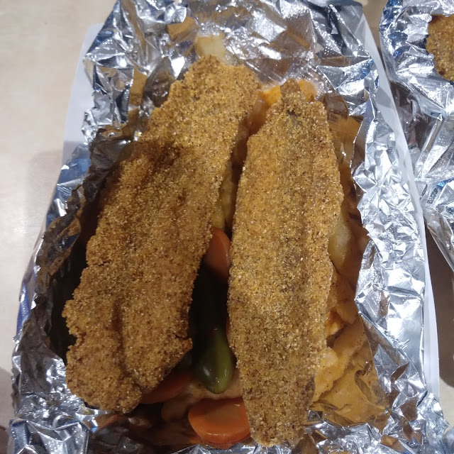3 PC Steak with Fries Pepper N Pickles