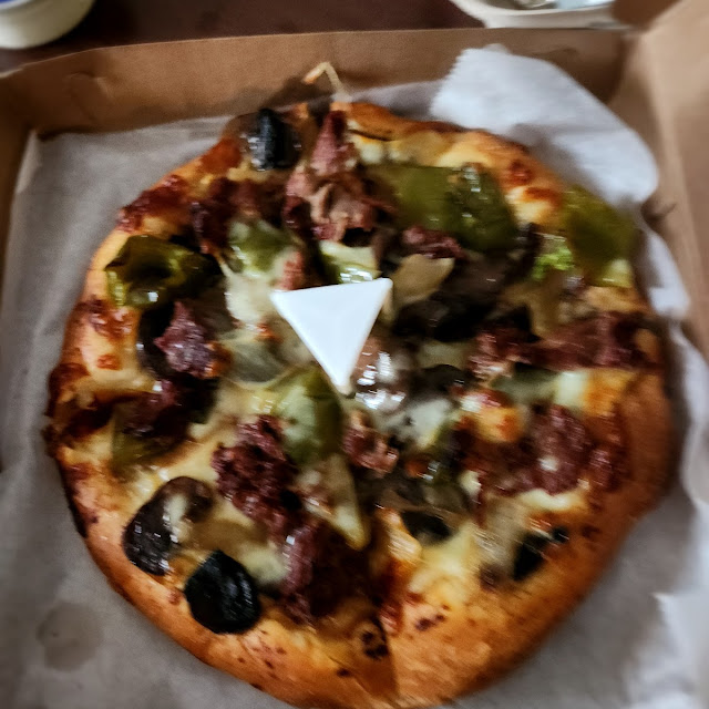 The Kansas City Steak Pizza