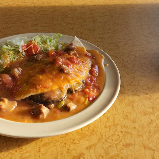 Smothered Mexican Hamburger