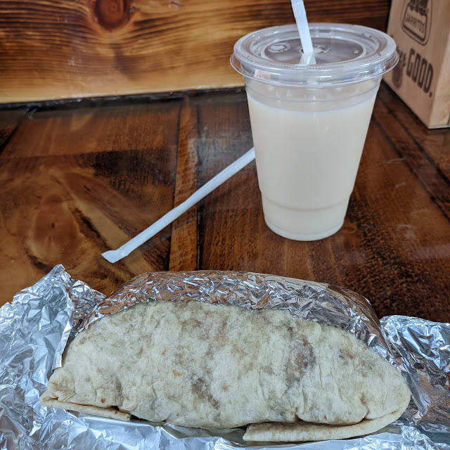 Cowboy Burrito & Horchota